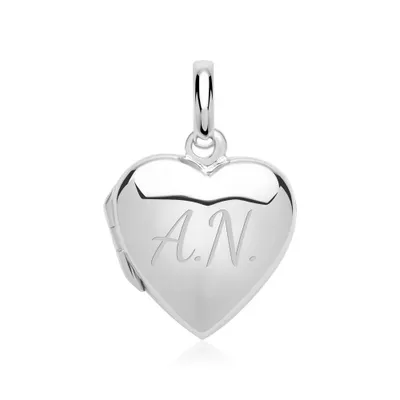 Produktbild von Medaillon in Herzform aus 925er Silber SP0269