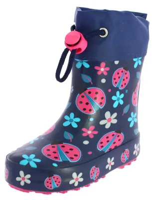 Produktbild von Beck Mädchen Glückskäfer Warm Gummistiefel, Blau, 20 EU