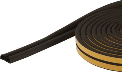 Produktbild von fix-o-moll D-Profildichtung selbstklebend schwarz 100 m x 6 x 9 mm