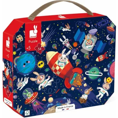 Immagine prodotto di Puzzle del razzo spaziale JANOD 54 pezzi