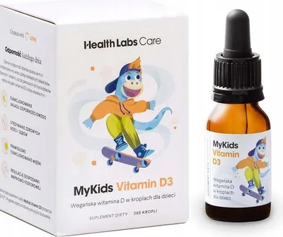 Obrázok produktu pre Health Labs Care MyKids Vitamín D3, 9,7 ml
