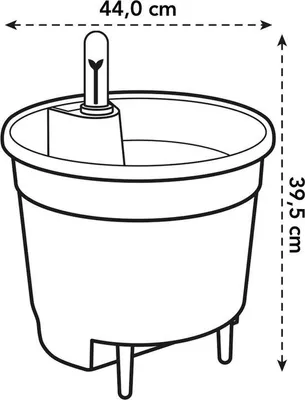 Image de Jardinière perméable - 43 cm