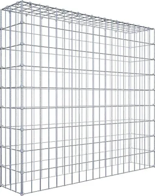 Obrázek produktu pro Přídavný gabion typu 3 100 cm x 90 cm x 20 cm (D x V x H), velikost ok 5 cm x 10 cm, C-kroužek
