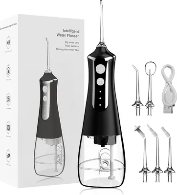 Produktbild von Wasserdichte elektrische Munddusche 300ml IPX6 Tragbare Zahnreinigung