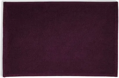 Immagine prodotto di Tappeto da bagno Rhomtuft PLAIN quadrato 70 x 120 cm Colore: berry