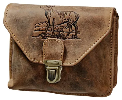 Obrázok produktu pre Vintage vonkajšia pásová taška "Hirsch" (koža)
