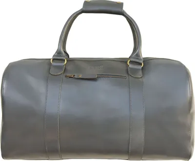 Produktbild von BUCKLE & SEAM Leder Reisetasche Willow Yellow Weekender Anthracite anthrazit