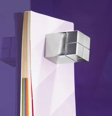 Produktbild von SuperDym-Magnet C30 Cube silber ultra stark 20x30x20mm VE=10x2 Stück