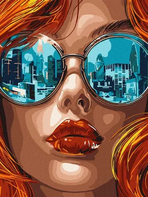 Zdjęcie produktu dla Malowanie po numerach - Krajobraz Londynu 30x40cm - Ideyka