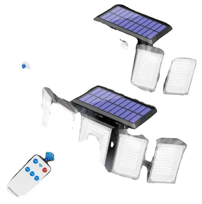 Produktbild von Flutlicht, 300 LEDs, Bewegungsmelder, 2PCS