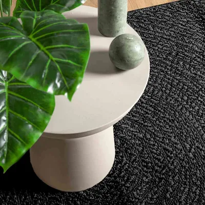 Immagine prodotto di Tappeto ZIZUR Antracite 200x290 cm Aspetto Iuta Interni Esterni