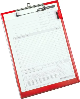 Immagine prodotto di Eichner clipboard DIN A 4 rosso 10 pz