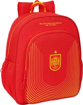 Produktbild von Spanische Fußballauswahl - Schulrucksack für Kinder, Kinderrucksack, anpassbar an Kinderwagen, ideal für Kinder im Schulalter, 32 x 12 x 38 cm