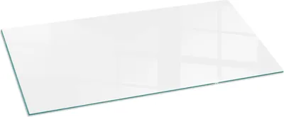 Zdjęcie produktu dla Podstawa szklana do 125x50 cm - piec - płyta kominkowa szklana - szkło ochronne - płyta chroniąca przed iskrami - podstawa szklana ognioodporna - płyta chroniąca przed ciepłem - ochrona podstawy szklanej - kolor biały