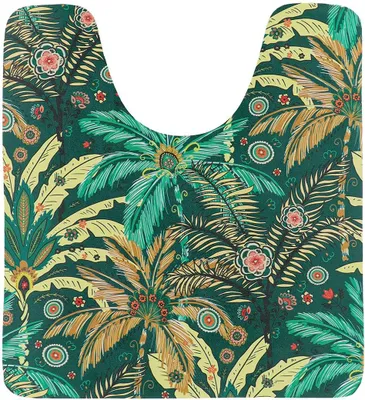 Produktbild von Tendance Toilettenvorleger/WC-Vorleger Jungle Fever - rutschfest - 45 x 50 cm