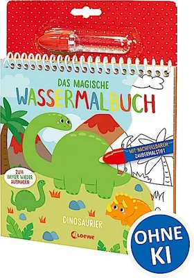 Immagine prodotto di Das magische Wassermalbuch - Dinosaurier