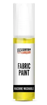 Obrázek produktu pro Barva na světlý a tmavý textil PENTART 20 ml ŽLUTÁ