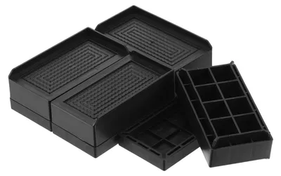 Immagine prodotto di Solidchoice - Set di 4 rialzi per letto/mobili, altezza 10 cm