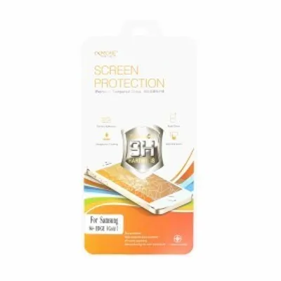 Produktbild von Original Panzerfolie 9H für Samsung S6+ Edge Gold Blickschutz