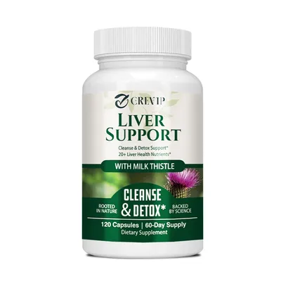 Immagine prodotto di Supporto per il fegato (120 capsule) Integratore alimentare, fegato, salute del fegato, pulizia, disintossicazione