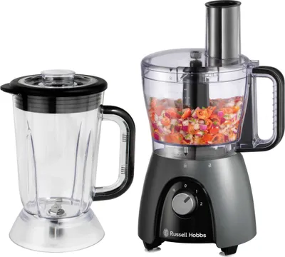 Image de RUSSELL HOBBS Robot de cuisine 27111-56 Matte Charcoal Processeur alimentaire