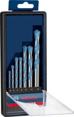 Image de Coffret 7 forets Multi-materiaux BOSCH CYL-9 EXPERT 4/5/6/8/10/12