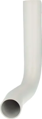 Produktbild von SANIT Spülbogen - 40 mm links versetzt - für WC-Spülkasten - PVC weiß
