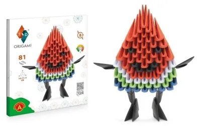 Zdjęcie produktu dla Origami 3D Arbuz zestaw kreatywny