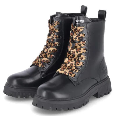 Produktbild von Dockers By Gerli Mädchen Schnürboots Schwarz Synthetik Größe: 32