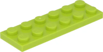Produktbild von Lego® 2x6 Platte 3795 - 10 Stück Lime