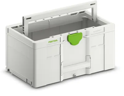 Obrázok produktu pre Festool SYS3 TB L 237, Box na náradie, Zelená, Biela, 27,4 L, 40 kg, 296 mm, 508 mm