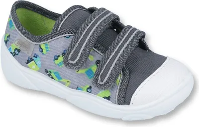 Produktbild von BEFADO Jungen  Sneakers Auto Bagger Klettverschluss Grau 22