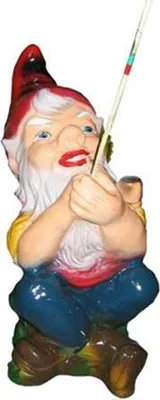 Produktbild von Garten Haus Dekoration Figur Statue Skulpturen Deko Figuren Zwerg Handarbeit M16