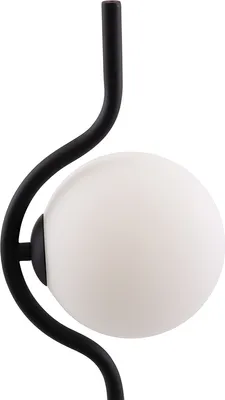 Produktbild von Olucia - MEREL - Tischlampe - Schwarz / Weiß