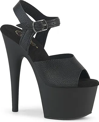 Produktbild von Pleaser ADORE-708UL Plateau Sandalen Schwarz Kunstleder EU 42