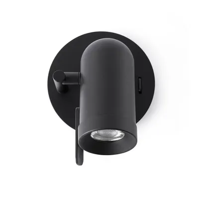 Immagine prodotto di Orleans, lampada da parete nera a 1 luce