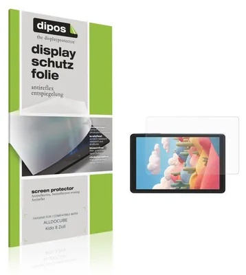 Immagine prodotto di 2x Pellicola Protettiva per ALLDOCUBE Kido 8 Zoll Protezione Schermo Antiriflesso dipos