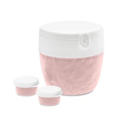 Obrázok produktu pre KOZIOL Lunchbox Plastový box na raňajky Box na chlieb Box na skladovanie ružový BENTO CLUB