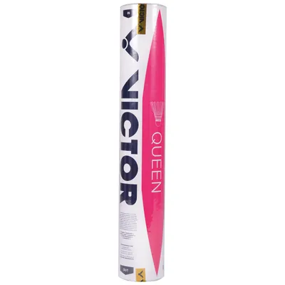 Image de VICTOR Badmintonball Naturfederball QUEEN 77 medium, 12er Dose.