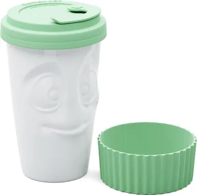 Produktbild von Fiftyeight Products To Go Becher 400 ml Lecker - Mint