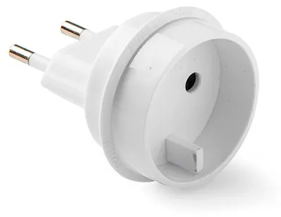 Image de Adaptateur Européen Universel, 10 à 250 V, Broches 4 Mm, Blanc