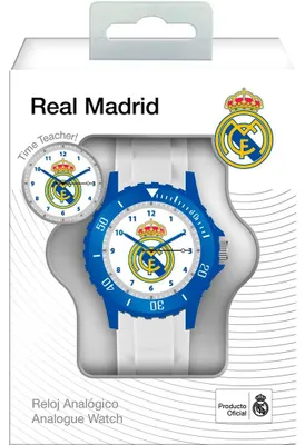 Produktbild von Real Madrid Analoguhr Blau Kinder Blau One Size