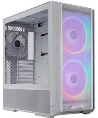 Image de Lian Li LANCOOL 216 - Midi Tower - PC - Transparent - Blanc - ATX - EATX - micro ATX - Mini-ITX - Acier - Verre trempé - Multi