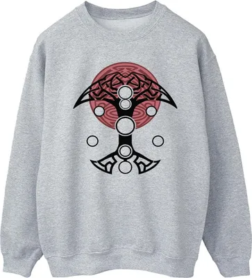 Produktbild von Marvel - "Love And Thunder" Sweatshirt für Herren BI47343 (S) (Grau)