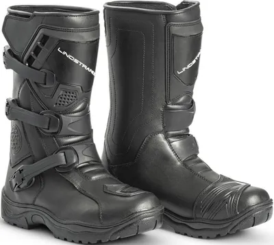Produktbild von Lindstrands Adventure wasserdichte Motorrad Stiefel, schwarz, 41