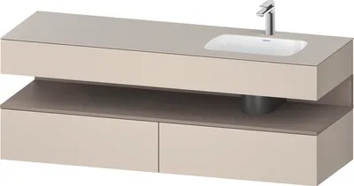 Produktbild von DURAVIT QA4796043830000 QTG EWT KWTU 1600 Wß Hgl. Be
