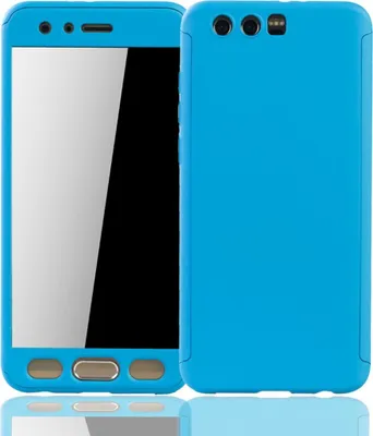 Produktbild von Handyhülle Schutzhülle für Huawei Honor 9 Full Case Cover Displayschutz 360 Blau