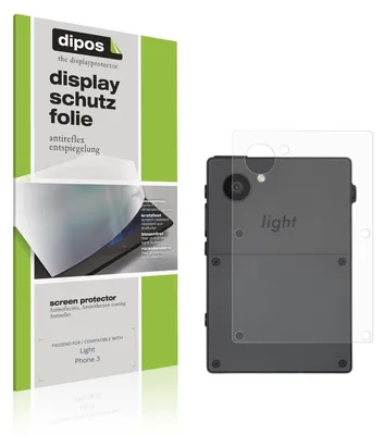 Image de 4x Film de protection d'écran pour Light Phone 3 Rückseite protecteur antireflet dipos