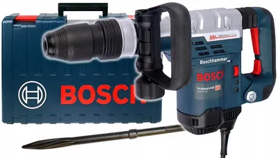 Schlaghammer Bosch Gsh 5 Ce Sds-Max 8,3J 1.150 W Turbo + Meißel R-Tec 400 mm