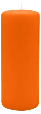 Produktbild von Stumpenkerzen 300 x Ø 100 mm, Mandarin Orange, 2 Stück